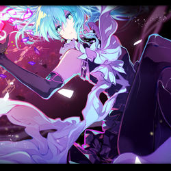 This is a pixiv picture whose title is -♪-▲▽▲▽ 覚醒.