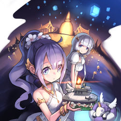This is a pixiv picture whose title is ユニコーンちゃん.