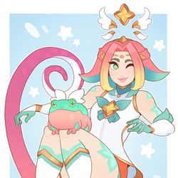 This is a pixiv picture whose title is League of Legends, Star Guardian.
