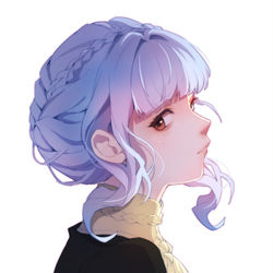 This is a pixiv picture whose title is 風花雪月落書き.