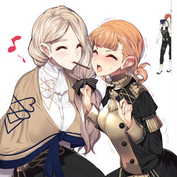 This is a pixiv picture whose title is アンとメーチェ.