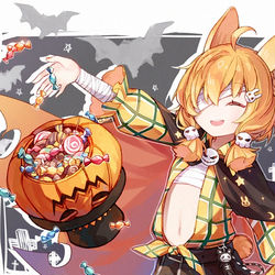 This is a pixiv picture whose title is 🍬.