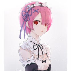 This is a pixiv picture whose title is ラム.