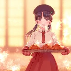 This is a pixiv picture whose title is 焼きたてですよ.