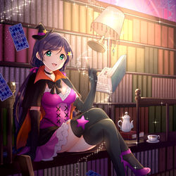 This is a pixiv picture whose title is 東條希の不思議な話.