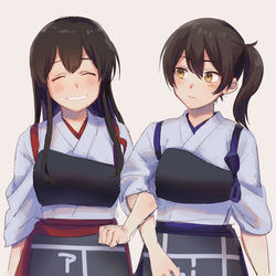 This is a pixiv picture whose title is 赤加賀詰め.