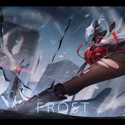 This is a pixiv picture whose title is frost.