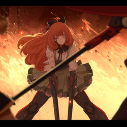 This is a pixiv picture whose title is Recurring nightmares.