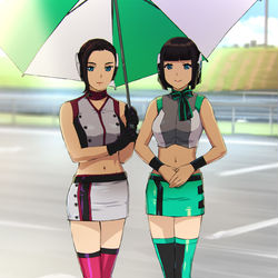 This is a pixiv picture whose title is 人工知能クイーン.