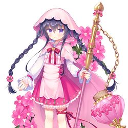 This is a pixiv picture whose title is 【お仕事宣伝】バーベナ.
