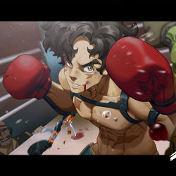 This is a pixiv picture whose title is JOE.
