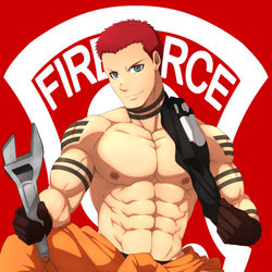 This is a pixiv picture whose title is VULCAN JOSEPH (ヴァルカンジョゼフ).