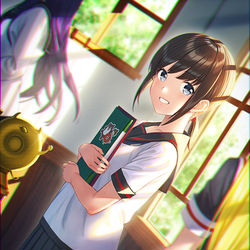This is a pixiv picture whose title is HEY!ブッキー！.