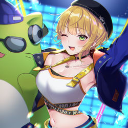 This is a pixiv picture whose title is ミラーボール・ラブ.