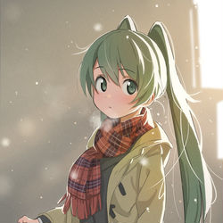 This is a pixiv picture whose title is 雪.