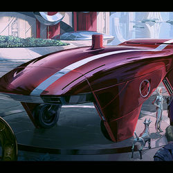 This is a pixiv picture whose title is Reddish Hypervan.