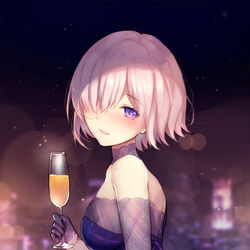 This is a pixiv picture whose title is ほろ酔い.