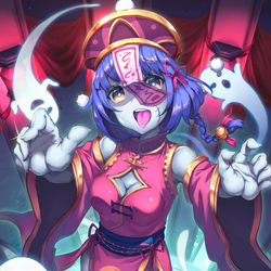 This is a pixiv picture whose title is キョンシーちゃん.