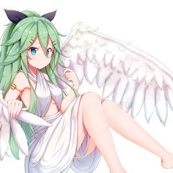 This is a pixiv picture whose title is 天使山風.