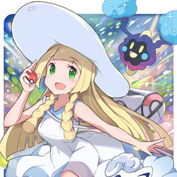 This is a pixiv picture whose title is SSR リーリエ.