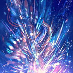 This is a pixiv picture whose title is 心燿のロンド.