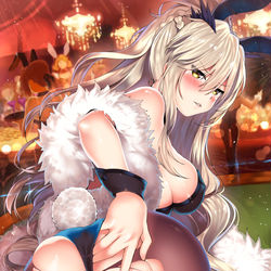 This is a pixiv picture whose title is アルトリアオルタバニー.