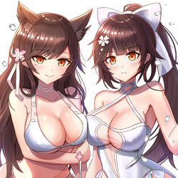 This is a pixiv picture whose title is 愛宕&高雄.