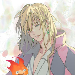 This is a pixiv picture whose title is ハウル.