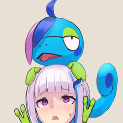 This is a pixiv picture whose title is じめっとしている.