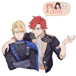 This is a pixiv picture whose title is 【風花雪月】doodle.