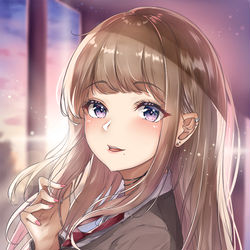 This is a pixiv picture whose title is 放課後の君と僕.