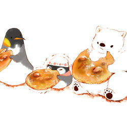 This is a pixiv picture whose title is せんべい.