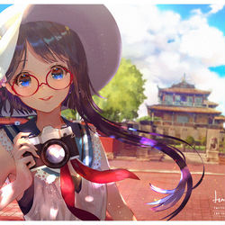 This is a pixiv picture whose title is 府城小滿.