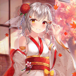 This is a pixiv picture whose title is まだ仕事中だよ、先輩!.
