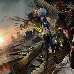 This is a pixiv picture whose title is CODE VEIN.