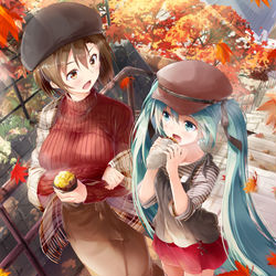 This is a pixiv picture whose title is 焼き芋.