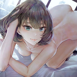 This is a pixiv picture whose title is 差分.