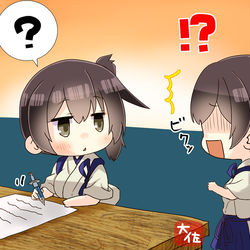 This is a pixiv picture whose title is 注射器型シャープペン.