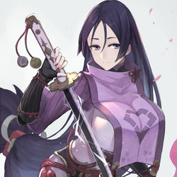 This is a pixiv picture whose title is 源頼光.