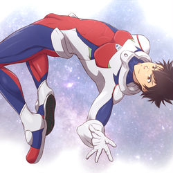 This is a pixiv picture whose title is 【FANBOXイラリク】カナタくん.