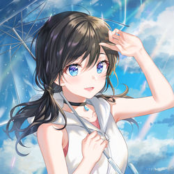 This is a pixiv picture whose title is 今から晴れるよ！.