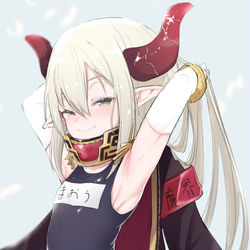 This is a pixiv picture whose title is まおうとかあげ忘れてたの.