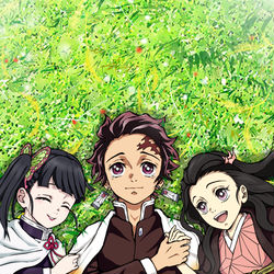 This is a pixiv picture whose title is 鬼滅の そのあとで・・・.