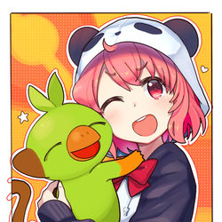 This is a pixiv picture whose title is ズッ友.
