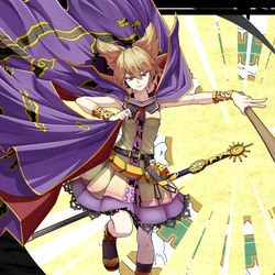 This is a pixiv picture whose title is 日出ずる処の道士.
