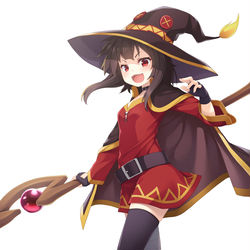 This is a pixiv picture whose title is めぐみん.