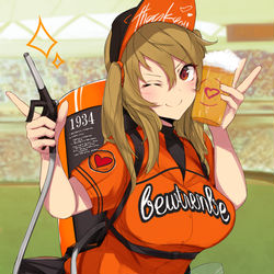 This is a pixiv picture whose title is 売り子ちゃん.