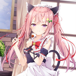 This is a pixiv picture whose title is 舐めます？.