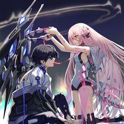 This is a pixiv picture whose title is 新刊表紙[戴冠式].