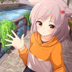 This is a pixiv picture whose title is モンピ.
